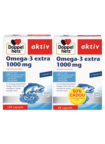 (OFERTĂ) Doppelherz aktiv Omega-3 1000 mg